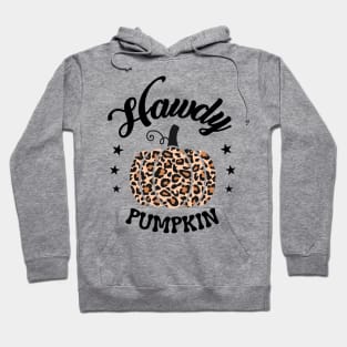 Howdy Pumpkin, leopard pumpkin Hoodie